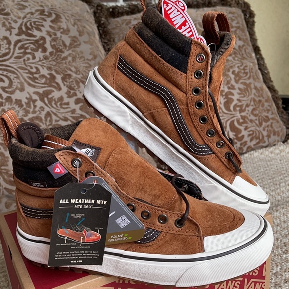 Vans Sk8-Hi Mte 2.0 Dx Glazed Ginger/Marshmallow M - Picture 9 of 16